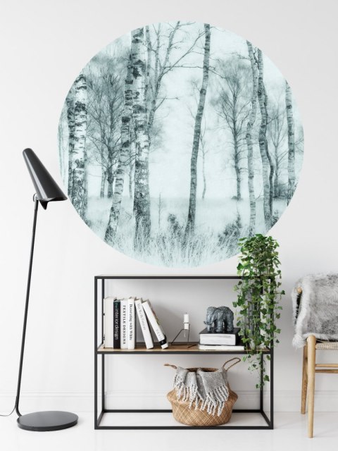 Fototapeta Okrągła Czarno-Biały Nel Talen