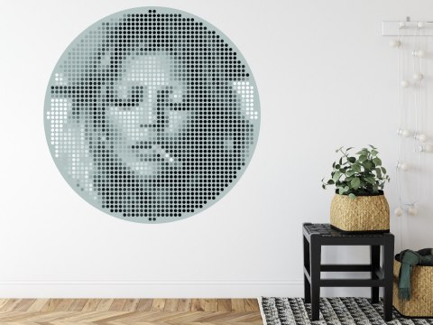 Fototapeta Okrągła Ikona Kate