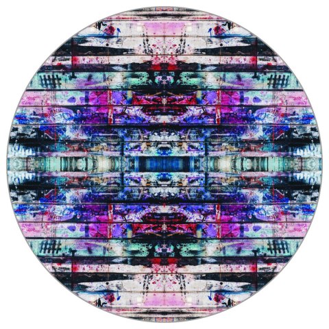 Fototapeta Okrągła Miejski Kalejdoskop