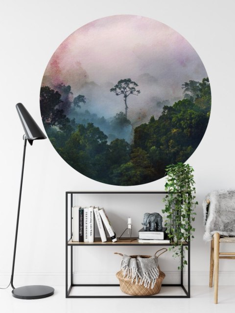 Fototapeta Okrągła Po Deszczach