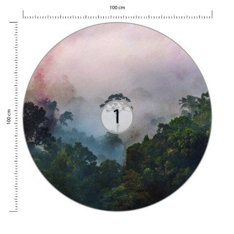 Fototapeta Okrągła Po Deszczach