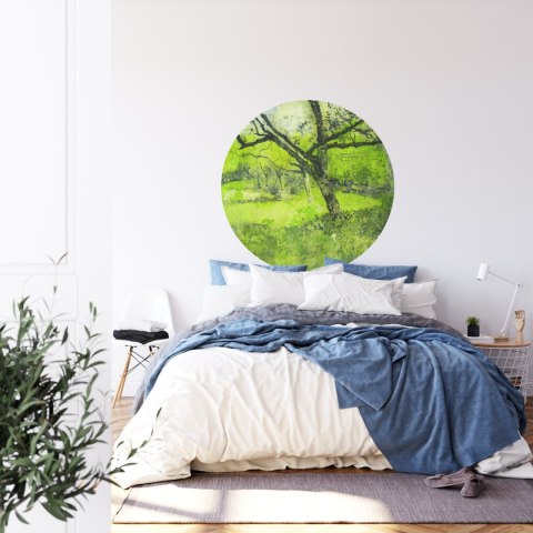 Fototapeta Okrągła Sad