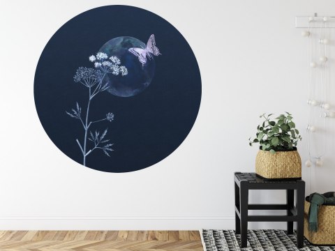 Fototapeta Okrągła Wieczorne Trzepotanie