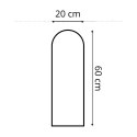 Panel Tapicerowany Butelkowa Zieleń 20cm