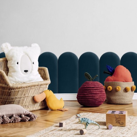 Panel Tapicerowany Granatowy 30cm