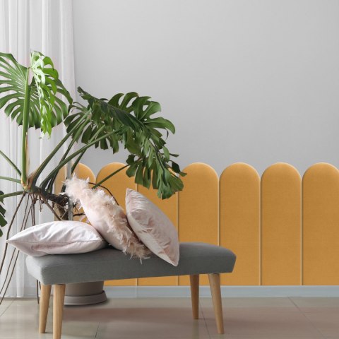 Panel Tapicerowany Żółty 20cm