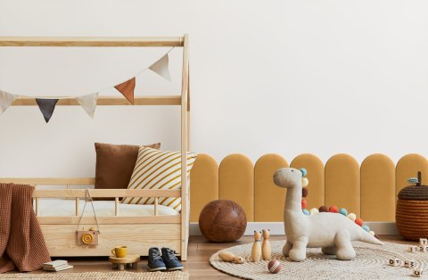 Panel Tapicerowany Żółty 30cm