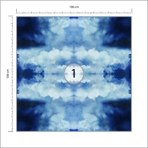 Fototapeta Kwadratowa Chmura