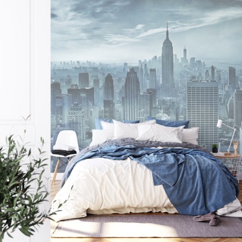 Fototapeta Kwadratowa Hazy Gotham Autorstwa Stefena Schilbe