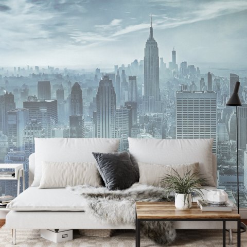 Fototapeta Kwadratowa Hazy Gotham Autorstwa Stefena Schilbe