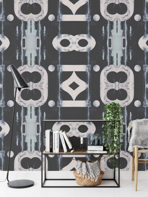 Fototapeta Kwadratowa Przemysł W Kolorze Niebieskim