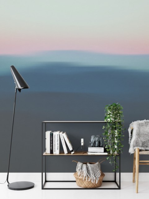 Fototapeta Kwadratowa Wzgórza Ombree