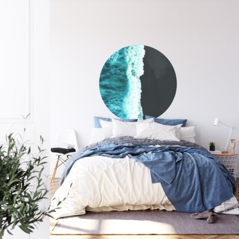 Fototapeta Okrągła Islandzkie Kontrasty