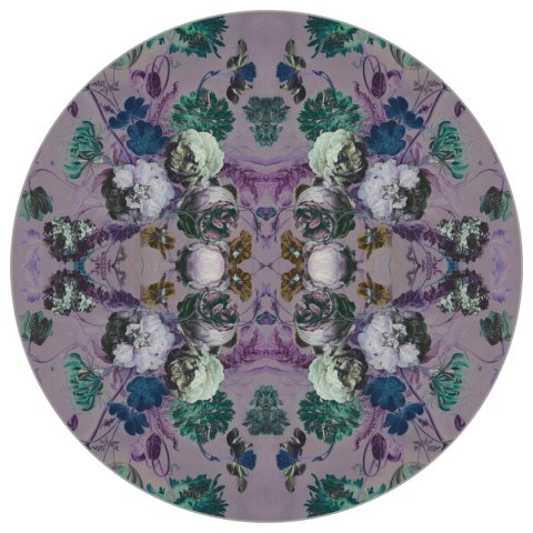 Fototapeta Okrągła Kaleidabluma W Negatywie