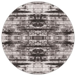 Fototapeta Okrągła Miejski Kalejdoskop W Trybie Monochromatycznym