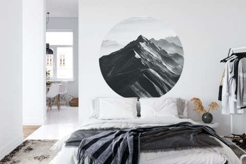 Fototapeta Okrągła Szczyt