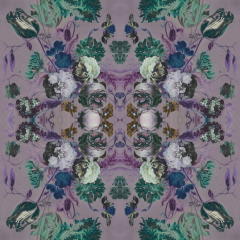 Fototapeta Kwadratowa Kaleidabluma W Negatywie