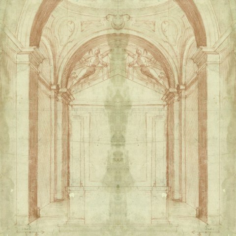 Fototapeta Kwadratowa Łuki