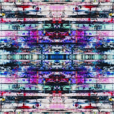 Fototapeta Kwadratowa Miejski Kalejdoskop