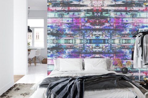 Fototapeta Kwadratowa Miejski Kalejdoskop