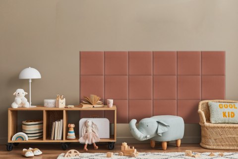 Panel Tapicerowany Brudny Róż