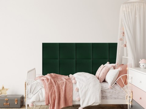 Panel Tapicerowany Butelkowa Zieleń