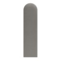 Panel Tapicerowany Jasny Szary 30cm