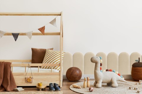 Panel Tapicerowany Kremowy 30cm