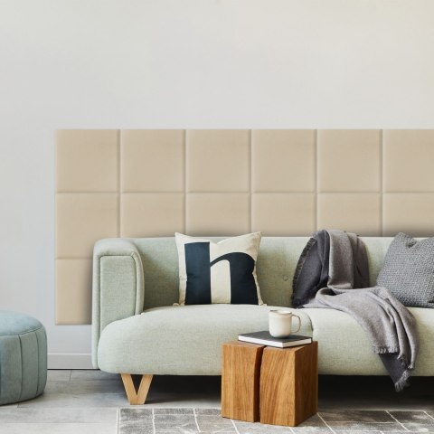 Panel Tapicerowany Kremowy