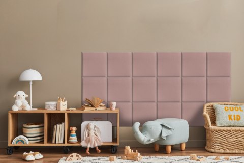 Panel Tapicerowany Różowy