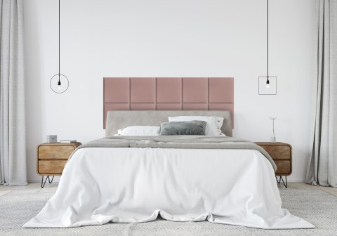 Panel Tapicerowany Różowy