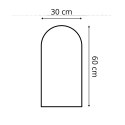 Panel Tapicerowany Turkusowy 30cm
