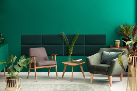 Panel Tapicerowany Turkusowy