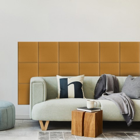 Panel Tapicerowany Żółty