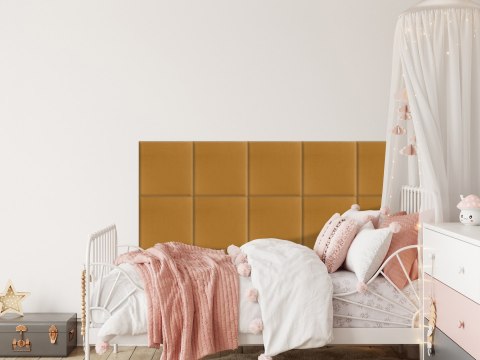 Panel Tapicerowany Żółty