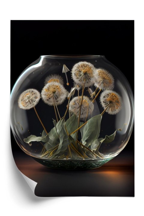 Plakat Dmuchawce W Szklanej Kuli