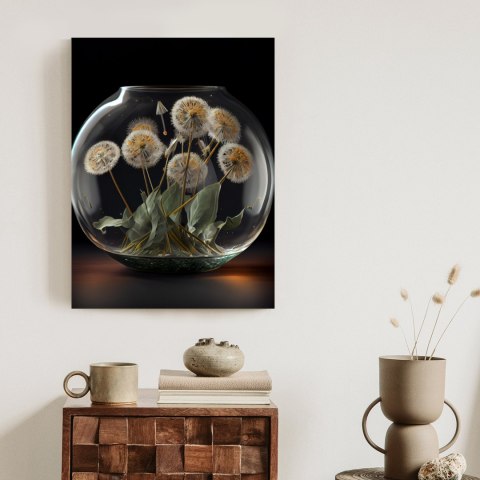 Plakat Dmuchawce W Szklanej Kuli