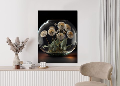 Plakat Dmuchawce W Szklanej Kuli