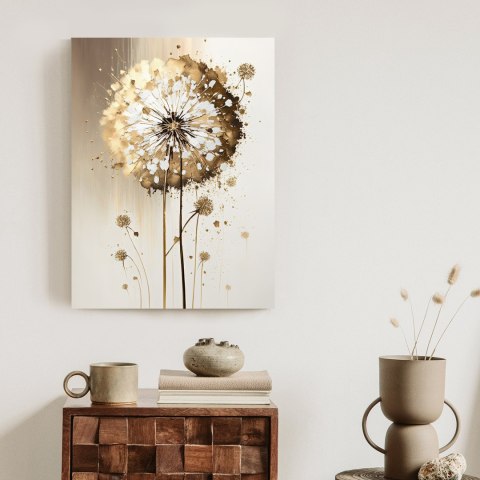 Plakat Złoty Mniszek Lekarski