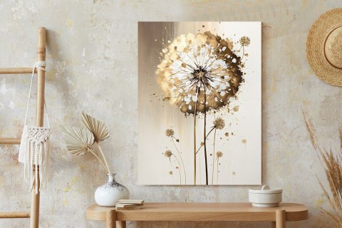 Plakat Złoty Mniszek Lekarski