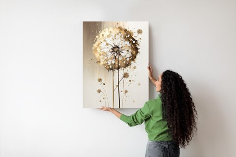 Plakat Złoty Mniszek Lekarski