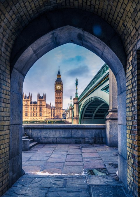 Plakat Big Ben I Pałac Westminsterski