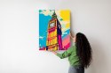 Plakat Kolorowy Big Ben Ilustracja