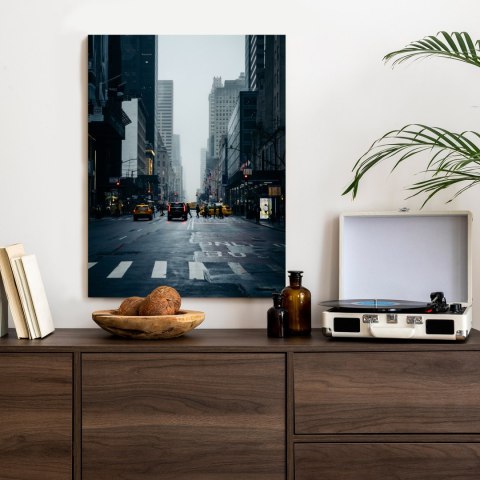 Plakat Mglisty Nowy Jork O Poranku