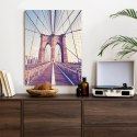 Plakat Nyc Brooklyn Bridge W Stylu Retro