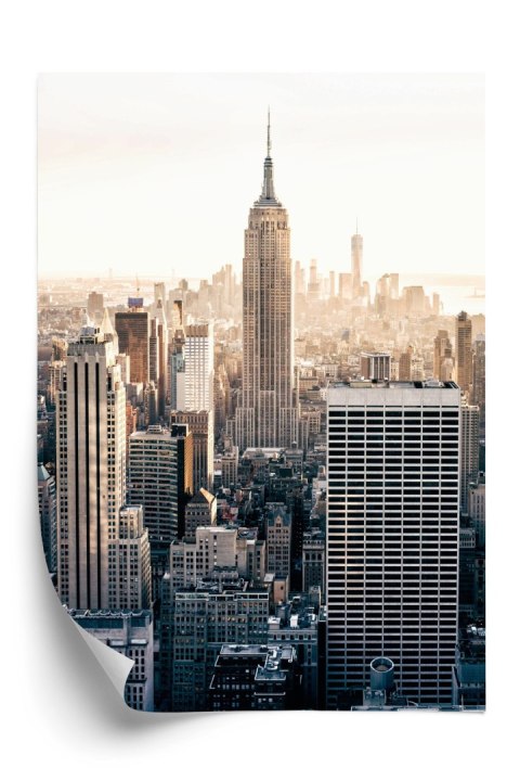 Plakat Nyc Widok Na Wieżowce O Poranku