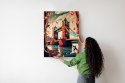Plakat Tower Bridge Abstrakcyjna Ilustracja