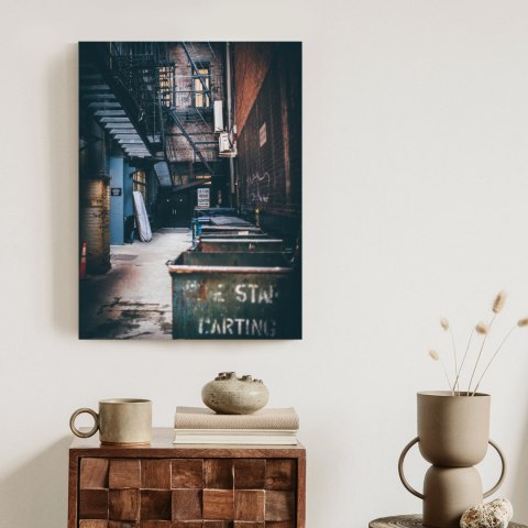 Plakat Uliczka Architektura W Nowym Jorku