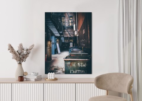 Plakat Uliczka Architektura W Nowym Jorku