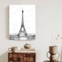 Plakat Wieża Eiffla - Szkic